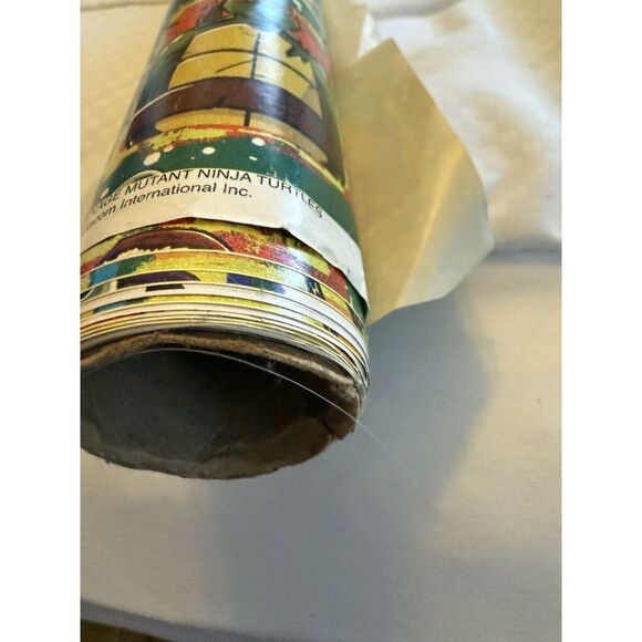 TMNT Turtles Gift Wrap, 1 Roll Wrapping Paper 2016 Teenage Mutant Ninja Turtles - Picture 4 of 8